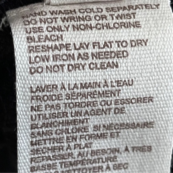 Free People Black Ruffled Embellished Long Sleeve Blouse - Picture 5 of 15